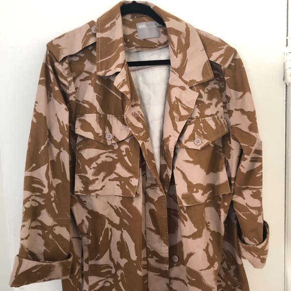 ASOS Curve Jackets & Blazers - Funky floral camo utility jacket